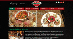 Desktop Screenshot of panatierispizza.com